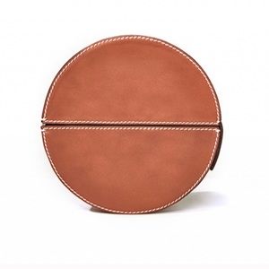 NWT-Zara Studio Oval Leather Minaudiere-sold out